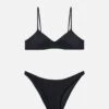 MC2 Saint Barth Bralette Bikini May Elise In Black With Classic Swim Briefs 2 MC2 Saint Barth Bralette Bikini May Elise In Black With Classic Swim Briefs -MC2 Saint Barth Shop UID MAY0001E4 WOMAN TOPBIKINI BLACK MC2 MC2 UID ELI0001E4 WOMAN BOTTOMBIKINI BLACK MC2 MC2 4