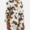 MC2 Saint Barth Meredith Linen Classic Shirt With Cow Skin Print 2 MC2 Saint Barth Meredith Linen Classic Shirt With Cow Skin Print -MC2 Saint Barth Shop UID MDH00107140H WOMAN SHIRT WHITE ANIMALIER MC2 20250630142725 1