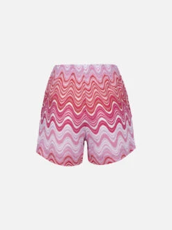 MC2 Saint Barth Woman Rachel Knit Fabric Pull Up Shorts Meave 11 MC2 Saint Barth Woman Rachel Knit Fabric Pull Up Shorts Meave -MC2 Saint Barth Shop UID MEA00202863F WOMAN SHORT PANT PINK 02
