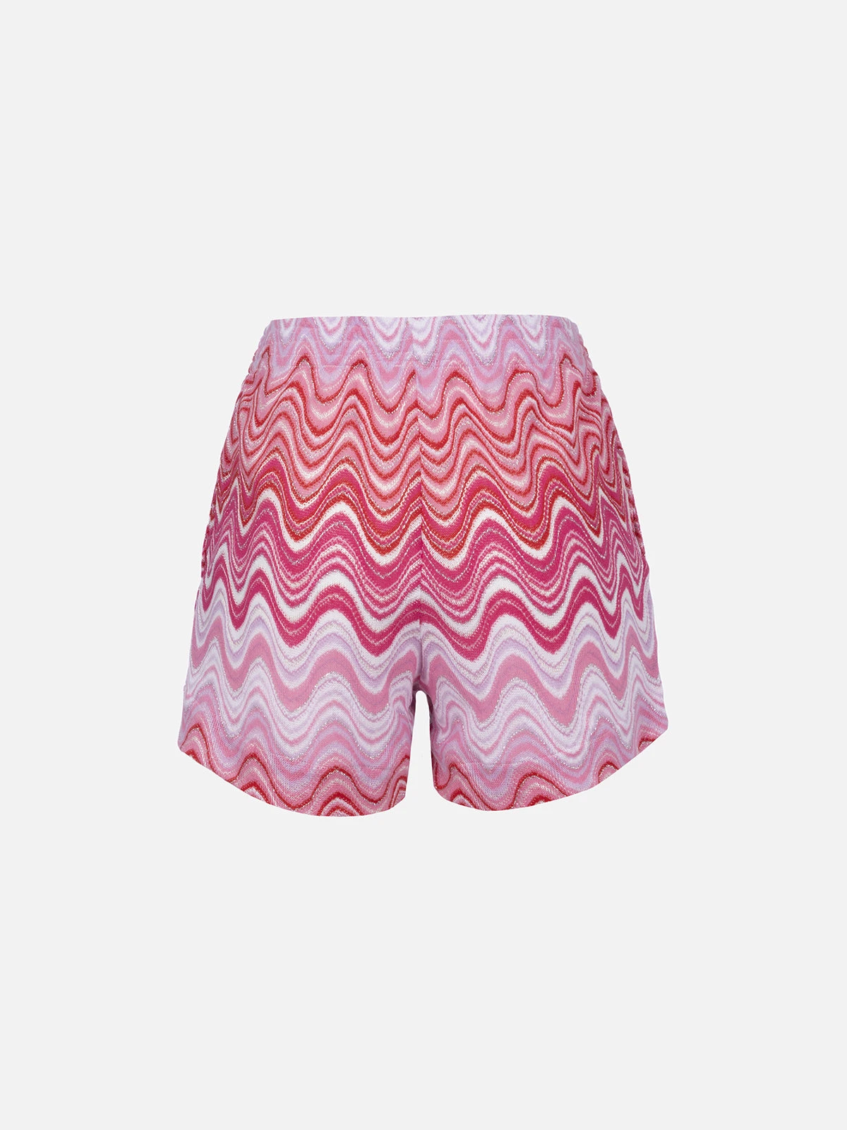 MC2 Saint Barth Woman Rachel Knit Fabric Pull Up Shorts Meave 6 MC2 Saint Barth Woman Rachel Knit Fabric Pull Up Shorts Meave - Image 4
