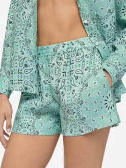 MC2 Saint Barth Meave Linen Pull Up Shorts With Bandanna Print 9 MC2 Saint Barth Meave Linen Pull Up Shorts With Bandanna Print -MC2 Saint Barth Shop UID MEA00205764H WOMAN SHORTPANT GREEN BANDANA 0 20250527103516 2