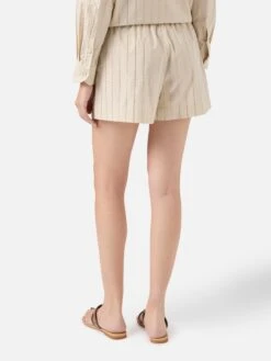 MC2 Saint Barth Meave Shorts Pull Up In Popeline Di Cotone Con Decorazione Di Strass A Righe 10 MC2 Saint Barth Meave Shorts Pull Up In Popeline Di Cotone Con Decorazione Di Strass A Righe -MC2 Saint Barth Shop UID MEA00206336H WOMAN SHORTPANT WHITE MC2 MC2 20250807153512 3