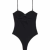 MC2 Saint Barth Medea Black Underwired One-piece Swimsuit