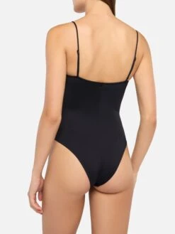 MC2 Saint Barth Medea Black Underwired One-piece Swimsuit -MC2 Saint Barth Shop UID MEDE00200022H WOMAN ONEPIECE BLACK PLAIN.COLOR MC2 3