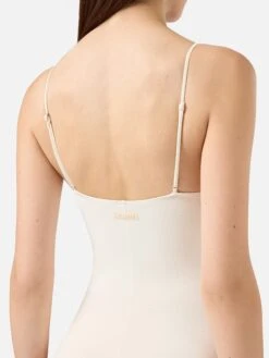 MC2 Saint Barth Medea Cream Underwired One-piece Swimsuit 8 MC2 Saint Barth Medea Cream Underwired One-piece Swimsuit -MC2 Saint Barth Shop UID MEDE00200137H WOMAN ONEPIECE WHITE PLAIN.COLOR MC2 2