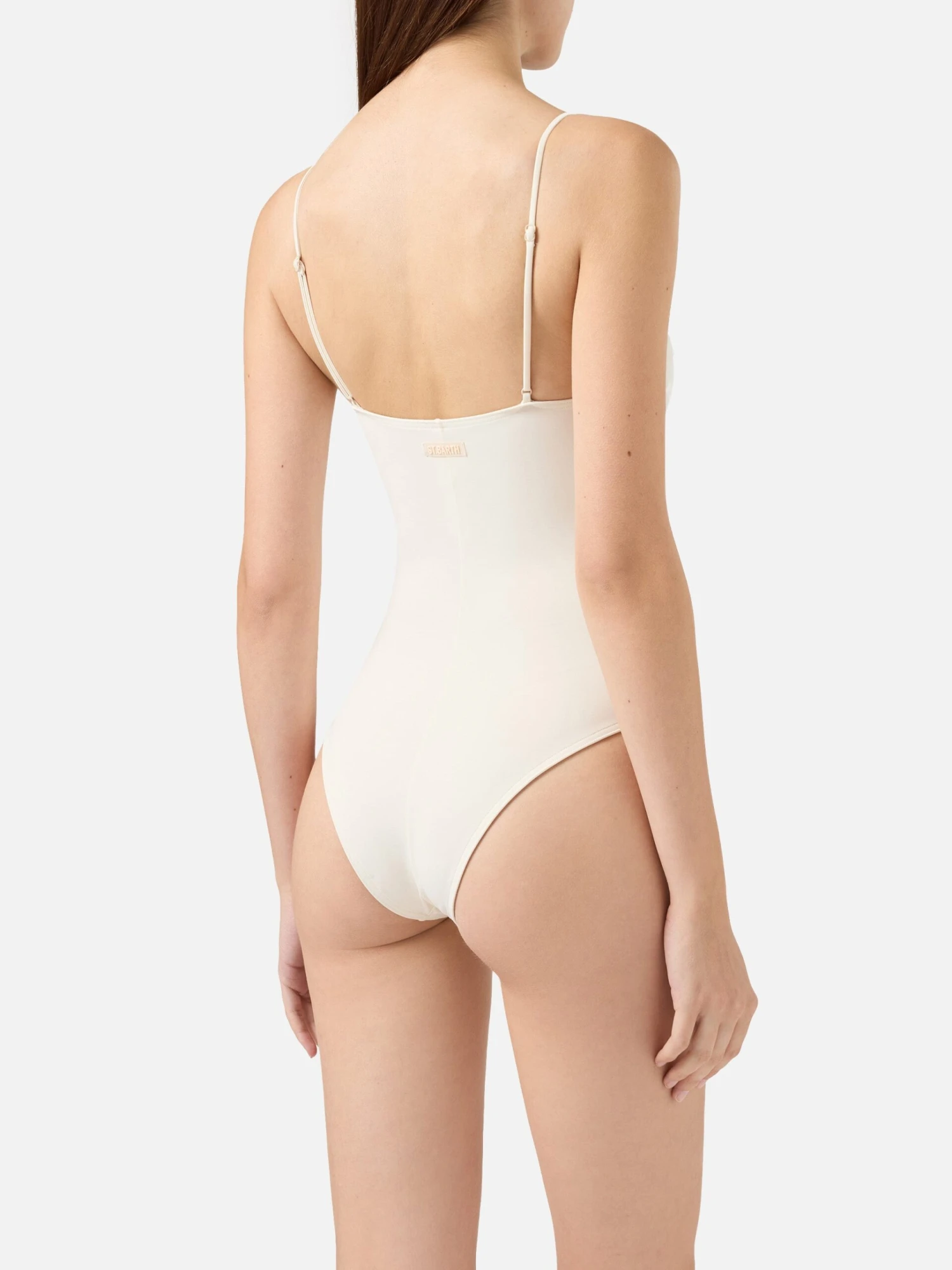 MC2 Saint Barth Medea Cream Underwired One-piece Swimsuit 6 MC2 Saint Barth Medea Cream Underwired One-piece Swimsuit - Image 4