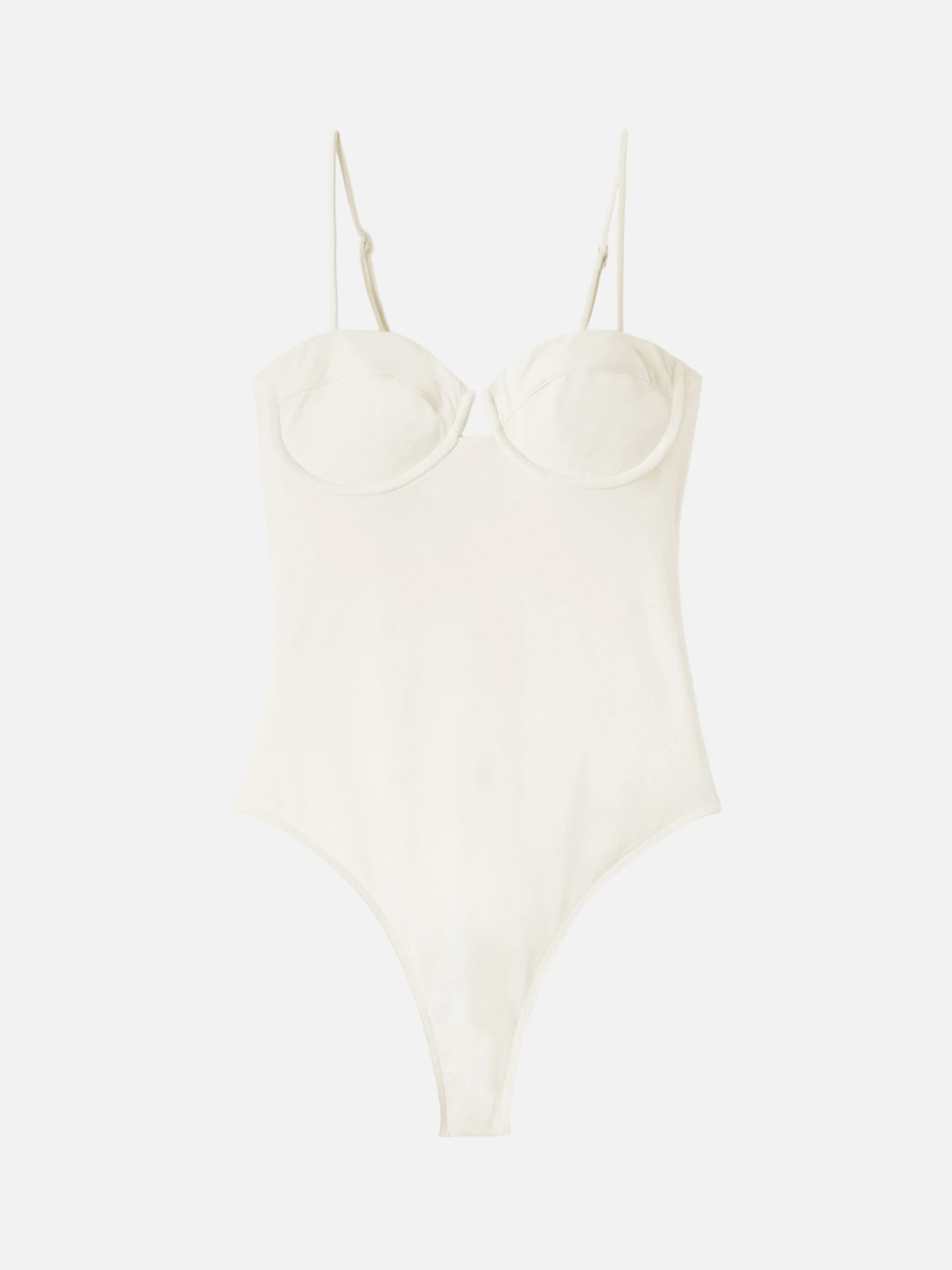 MC2 Saint Barth Medea Cream Underwired One-piece Swimsuit 3 MC2 Saint Barth Medea Cream Underwired One-piece Swimsuit