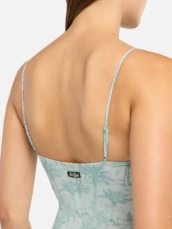 MC2 Saint Barth Medea Lurex Underwired One-piece Swimsuit With Toile De Jouy Print -MC2 Saint Barth Shop UID MEDE00201432H WOMAN ONEPIECE GREEN TOILEDEJOUY MC2 2