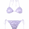 MC2 Saint Barth Woman Lamina Lilac Classic Triangle Bikini Sagittarius Miami