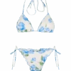 MC2 Saint Barth Woman Flower Classic Triangle Bikini Sagittarius Miami