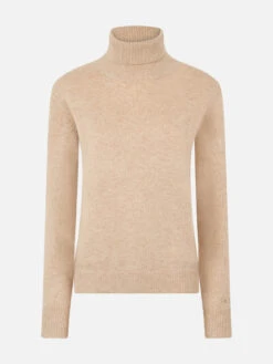 MC2 Saint Barth Woman Beige Pure Cashmere Turtleneck Sweater Moody 9 MC2 Saint Barth Woman Beige Pure Cashmere Turtleneck Sweater Moody -MC2 Saint Barth Shop UID MOD000292605G woman beige turtleneck sweater cashmere 1