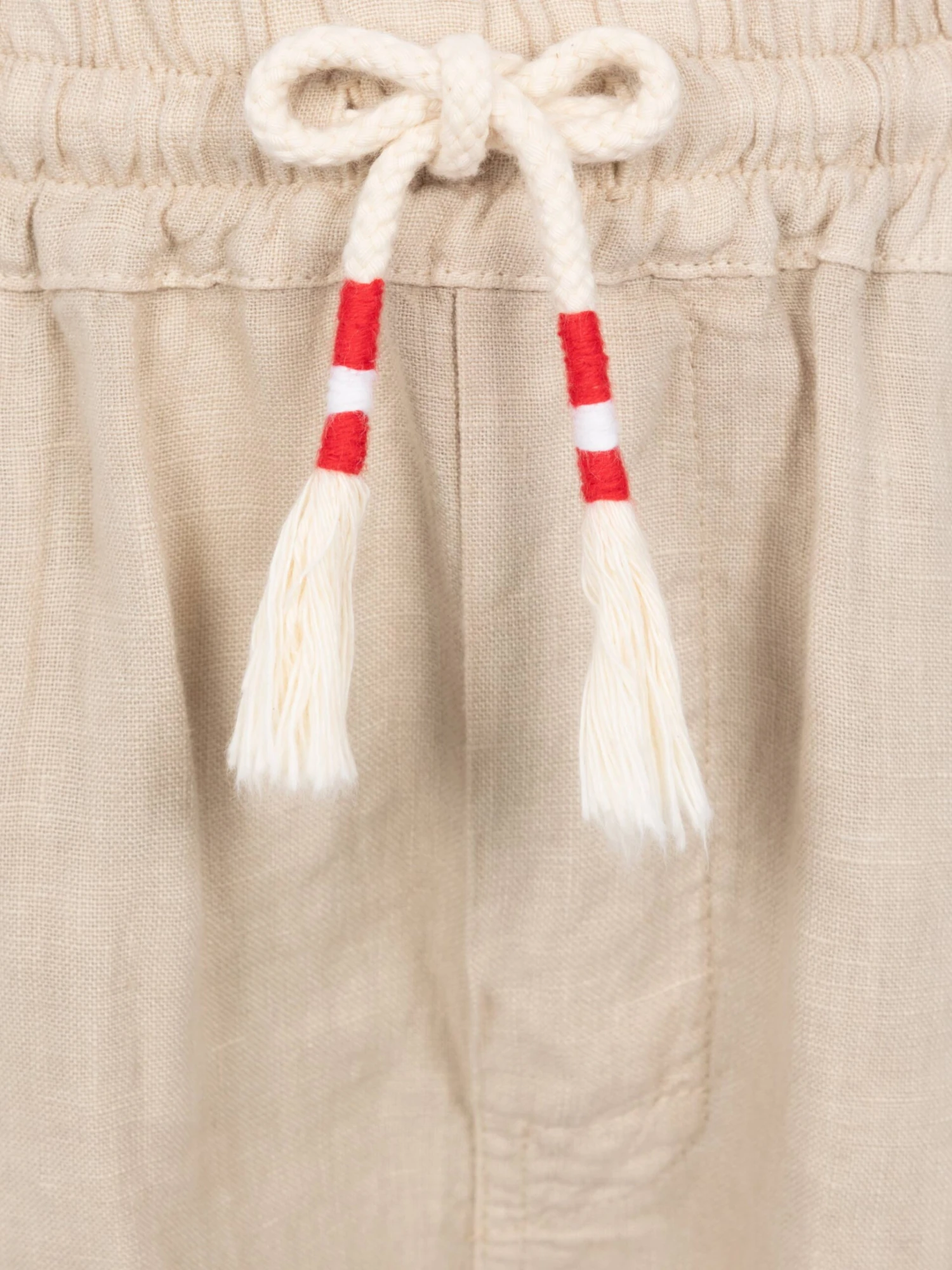 MC2 Saint Barth Marseille Jr Beige Linen Bemuda 5 MC2 Saint Barth Marseille Jr Beige Linen Bemuda - Image 3