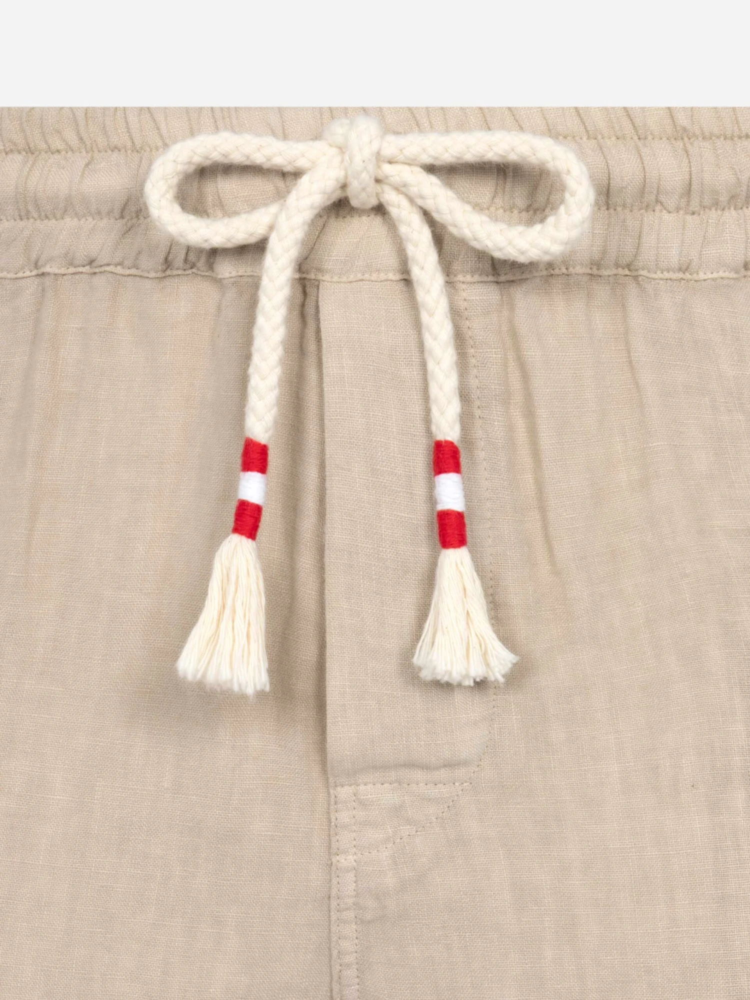 MC2 Saint Barth Beige Linen Bermuda Marseille 9 MC2 Saint Barth Beige Linen Bermuda Marseille - Image 7