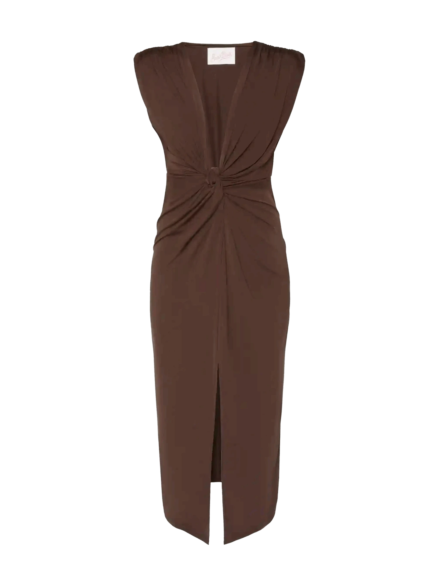 MC2 Saint Barth Marina Brown Sleeveless Maxi Dress 6 MC2 Saint Barth Marina Brown Sleeveless Maxi Dress - Image 4