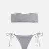 MC2 Saint Barth Bandeau Bikini Rebby Marielle In Shimmer Grey 1 MC2 Saint Barth Bandeau Bikini Rebby Marielle In Shimmer Grey -MC2 Saint Barth Shop UID MRL000100148H WOMAN BOTTOMBIKINI GREY PLAIN.COLOR 0 4