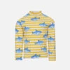 MC2 Saint Barth Boy Printed T-shirt With Long Sleeves | UV PROTECTION -MC2 Saint Barth Shop UID MSH000100791F UNIKIDS T SHIRT YELLOW 01