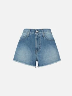 MC2 Saint Barth Musa Blue Denim Shorts 9 MC2 Saint Barth Musa Blue Denim Shorts -MC2 Saint Barth Shop UID MUS000106554H WOMAN SHORTPANT BLUE PLAIN.COLOR MC2 5