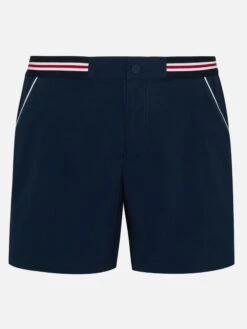 MC2 Saint Barth Navy Blue Fitted Cut Swim Shorts Nad