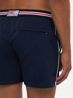 MC2 Saint Barth Navy Blue Fitted Cut Swim Shorts Nad -MC2 Saint Barth Shop UID NAD000200027B MAN SWIMSHORT BLUE MC2 MC2 4