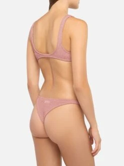 MC2 Saint Barth Bralette Bikini Naima Naomi In Pink Crinkle With Cheeky Swim Briefs 10 MC2 Saint Barth Bralette Bikini Naima Naomi In Pink Crinkle With Cheeky Swim Briefs -MC2 Saint Barth Shop UID NAIM00203161H WOMAN TOPBIKINI PINK 0 0 3