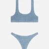 MC2 Saint Barth Naomi Avio Blue Crinkle Cheeky Swim Briefs - Naima Avio Blue Crinkle Classic Bralette Top 2 MC2 Saint Barth Naomi Avio Blue Crinkle Cheeky Swim Briefs - Naima Avio Blue Crinkle Classic Bralette Top -MC2 Saint Barth Shop UID NAIM00204410H WOMAN TOPBIKINI SKY PLAIN.COLOR MC2 UID NAO000604410H WOMAN BOTTOMBIKINI SKY 0 0 4