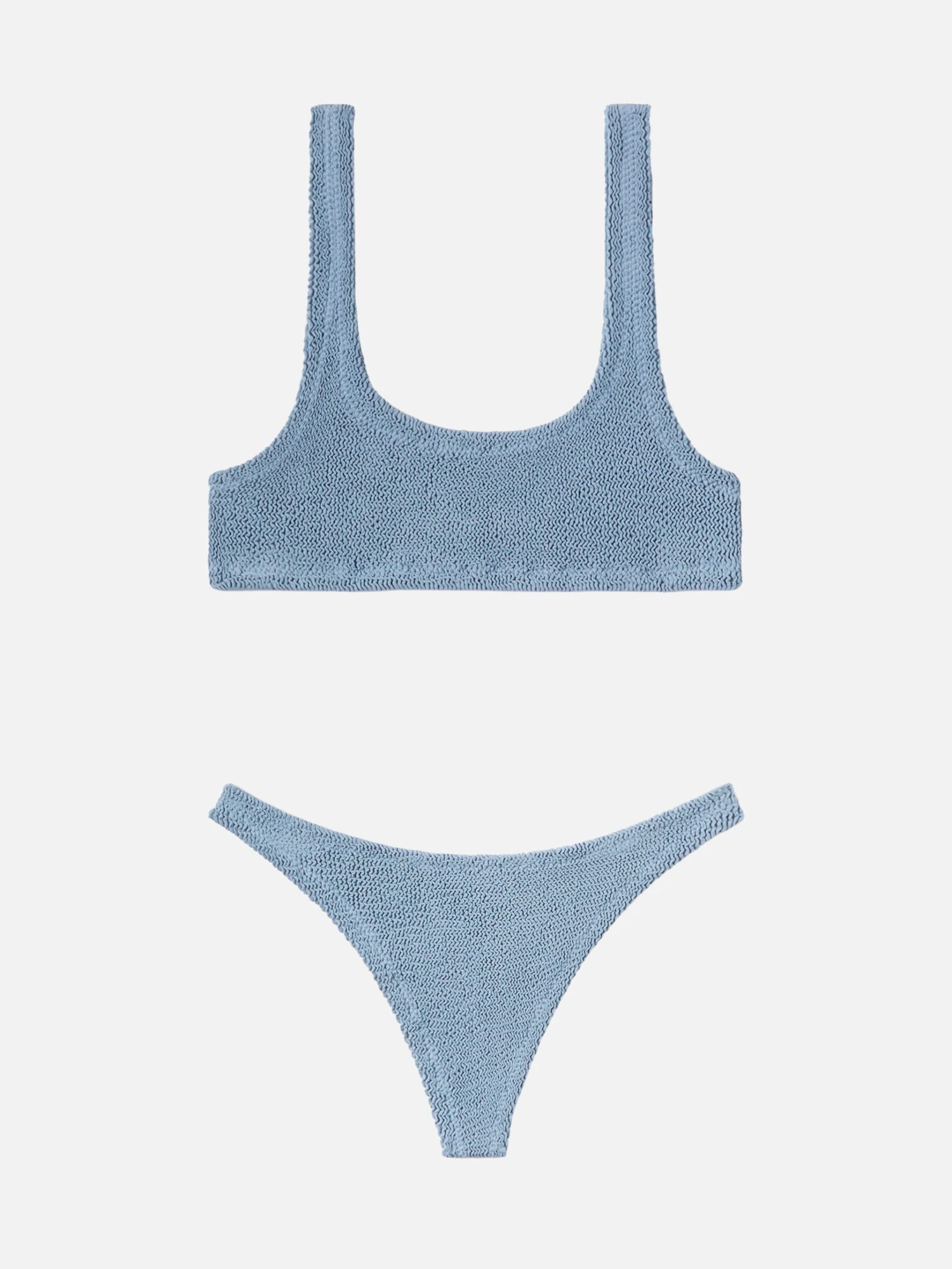 MC2 Saint Barth Naomi Avio Blue Crinkle Cheeky Swim Briefs - Naima Avio Blue Crinkle Classic Bralette Top 3 MC2 Saint Barth Naomi Avio Blue Crinkle Cheeky Swim Briefs - Naima Avio Blue Crinkle Classic Bralette Top