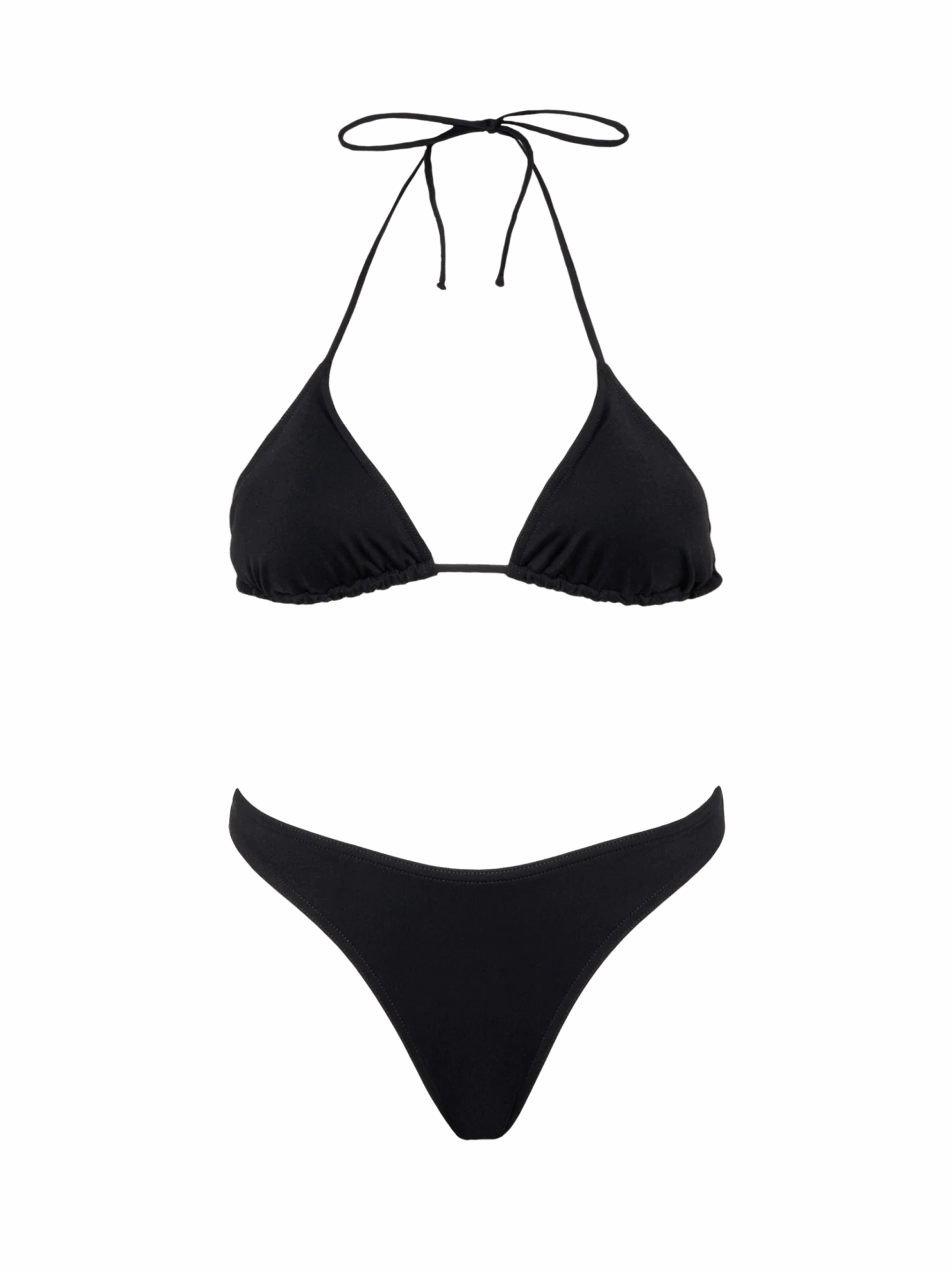 MC2 Saint Barth Triangle Bikini Leah Naomi In Black 3 MC2 Saint Barth Triangle Bikini Leah Naomi In Black