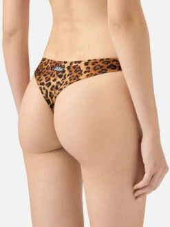 MC2 Saint Barth Bralette Bikini Judy Naomi With Cheeky Swim Briefs And Animalier Print -MC2 Saint Barth Shop UID NAO000104268H WOMAN BOTTOMBIKINI WHITE ANIMALIER MC2 1
