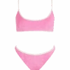 MC2 Saint Barth Woman Terry Bralette Bikini Judy Naomi With Piping -MC2 Saint Barth Shop UID NAO000510004F WOMAN BOTTOM PINK 1