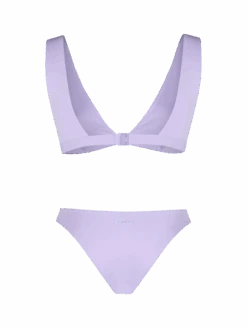 MC2 Saint Barth Woman Lilac Heatsealed Scooped Bikini Ofelia Reanna -MC2 Saint Barth Shop UID OFE00104938F WOMAN TOP PINK 4