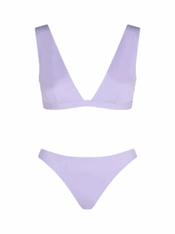 MC2 Saint Barth Woman Lilac Heatsealed Scooped Bikini Ofelia Reanna