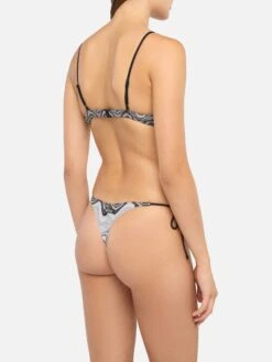 MC2 Saint Barth Norah Raschel Chevron Cheeky Swim Briefs - Paloma Raschel Knit Scoop Bralette With Wave Pattern 10 MC2 Saint Barth Norah Raschel Chevron Cheeky Swim Briefs - Paloma Raschel Knit Scoop Bralette With Wave Pattern -MC2 Saint Barth Shop UID PALO00102399H WOMAN TOPBIKINI BLACK CHEVRON MC2 3