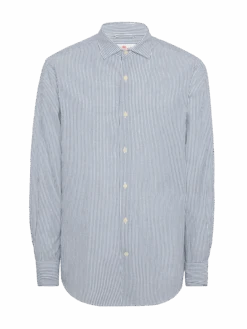 MC2 Saint Barth Light Blue Striped Seersucker Shirt Pamplona 9 MC2 Saint Barth Light Blue Striped Seersucker Shirt Pamplona -MC2 Saint Barth Shop UID PAMP00101261H MAN SHIRT BLUE STRIPES 0 4