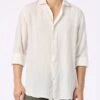 MC2 Saint Barth Man White Linen Shirt Pamplona -MC2 Saint Barth Shop UID PAMP00101520F MEN unknown 20240618073500 category LINEN01WHITE 2