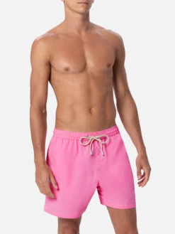 MC2 Saint Barth Pink Mid-length Swim Shorts Patmos 9 MC2 Saint Barth Pink Mid-length Swim Shorts Patmos -MC2 Saint Barth Shop UID PATM00100033H 3