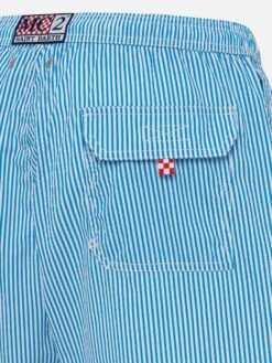 MC2 Saint Barth Seersucker Bluette Striped Classic Light Swim Shorts Patmos 13 MC2 Saint Barth Seersucker Bluette Striped Classic Light Swim Shorts Patmos -MC2 Saint Barth Shop UID PATM00101400H MAN SWIMSHORT BLUE 20250301133500 04