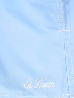 MC2 Saint Barth Boy Color Block Mid-length Swim Shorts Patmos Jr -MC2 Saint Barth Shop UID PATM00200138F KIDS SWIMSHORT SB539EMB 20240530102434 3