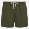MC2 Saint Barth Vintage Military Green Mid-length Swim Shorts Patmos Used