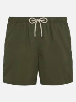 MC2 Saint Barth Vintage Military Green Mid-length Swim Shorts Patmos Used