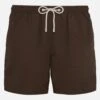 MC2 Saint Barth Vintage Brown Mid-length Swim Shorts Patmos Used -MC2 Saint Barth Shop UID PATM00301285H MAN SWIMSHORT BROWN PLAIN.COLOR MC2 5