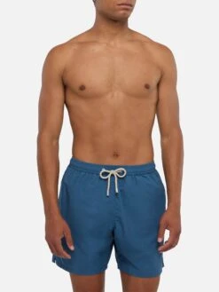 MC2 Saint Barth Vintage Dusty Blue Mid-length Swim Shorts Patmos Used 10 MC2 Saint Barth Vintage Dusty Blue Mid-length Swim Shorts Patmos Used -MC2 Saint Barth Shop UID PATM00301604H MAN SWIMSHORT SKY PLAIN.COLOR MC2 1