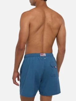 MC2 Saint Barth Vintage Dusty Blue Mid-length Swim Shorts Patmos Used 12 MC2 Saint Barth Vintage Dusty Blue Mid-length Swim Shorts Patmos Used -MC2 Saint Barth Shop UID PATM00301604H MAN SWIMSHORT SKY PLAIN.COLOR MC2 3