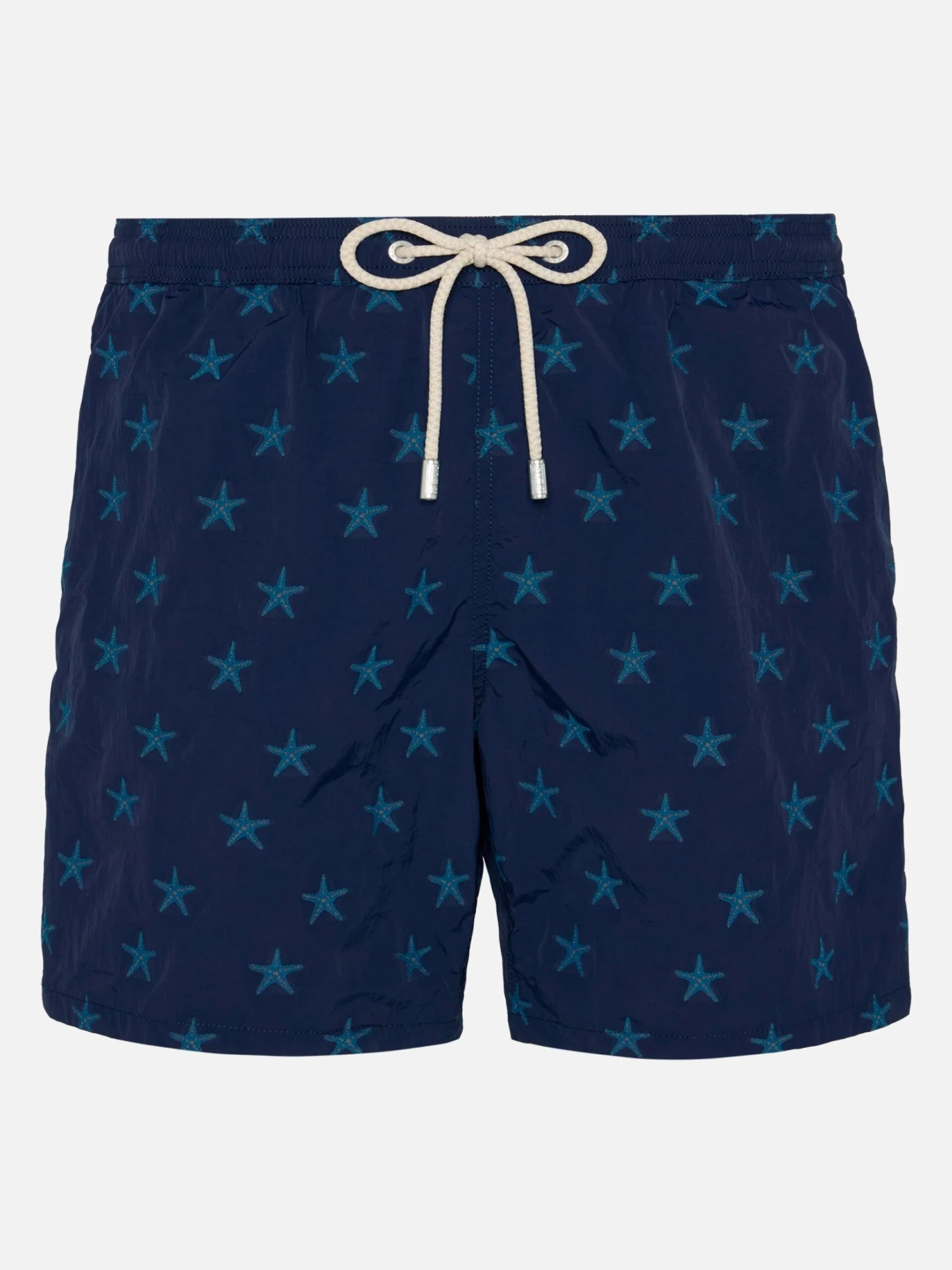 MC2 Saint Barth Mid-length Swim Shorts Patmos The Riviera With All Over Seastar Jacquard 3 MC2 Saint Barth Mid-length Swim Shorts Patmos The Riviera With All Over Seastar Jacquard