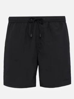 MC2 Saint Barth Black Long Swim Shorts Patmos