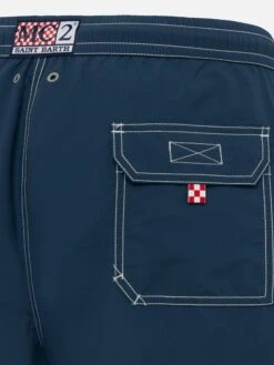 MC2 Saint Barth Navy Blue Long Swim Shorts Patmos 12 MC2 Saint Barth Navy Blue Long Swim Shorts Patmos -MC2 Saint Barth Shop UID PATM00500203H MAN SWIMSHORT BLUE 20250301143500 03