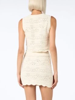 MC2 Saint Barth Woman Cotton Knit Mini Skirt Apple -MC2 Saint Barth Shop UID PEC00103951F WOMAN TOP WHITE 20240726113505 3 e8082412 7ed6 434b 8a95 8770028a71f5