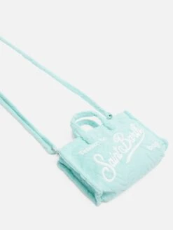 MC2 Saint Barth Zebra Terry Embossed Phone Bag -MC2 Saint Barth Shop UID PHONE00101200H WOMAN BAG GREEN 0 0 20250320123502 2