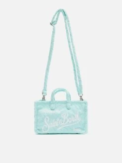 MC2 Saint Barth Zebra Terry Embossed Phone Bag