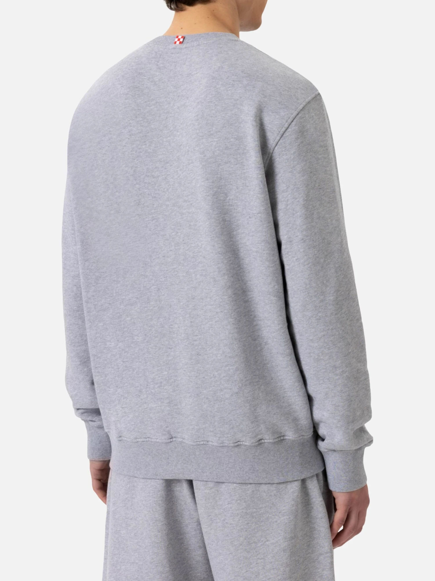 MC2 Saint Barth Ponza Crewneck Cotton Sweatshirt With St. Barth Sport Club Print 4 MC2 Saint Barth Ponza Crewneck Cotton Sweatshirt With St. Barth Sport Club Print - Image 2