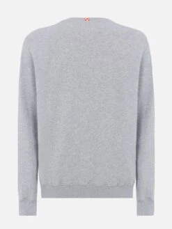 MC2 Saint Barth Ponza Crewneck Cotton Sweatshirt With St. Barth Sport Club Print 12 MC2 Saint Barth Ponza Crewneck Cotton Sweatshirt With St. Barth Sport Club Print -MC2 Saint Barth Shop UID PON000101169H MAN SWEATSHIRT LIGHTGREYMELANGE SPORTCLUB 20250315084127 05